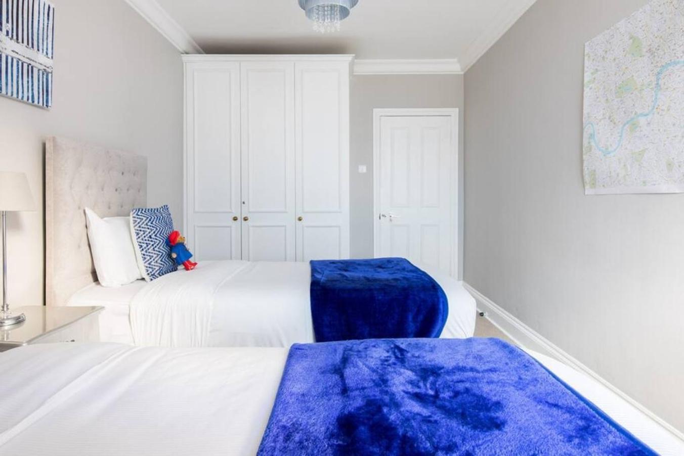 Apartmán Steps From Hyde Park 2Br 2Bath Sleeps 6 Londýn Exteriér fotografie